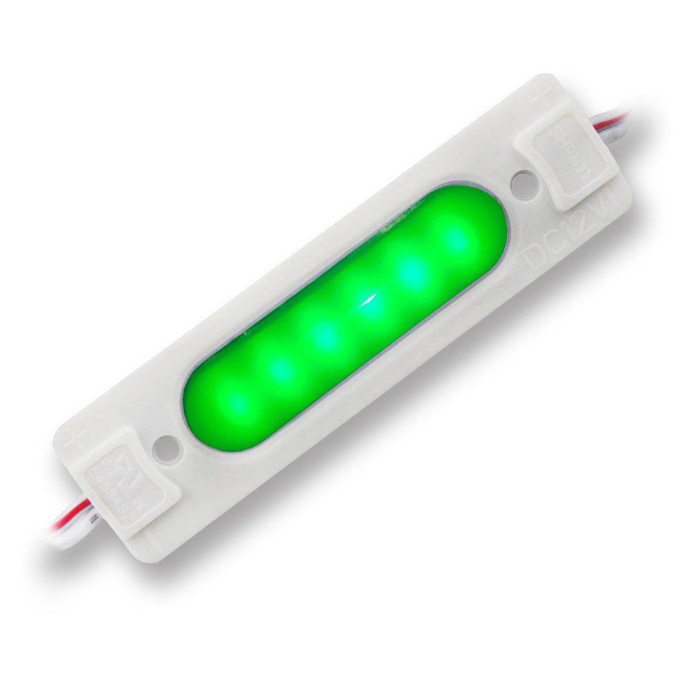 CAPSULE | LED Module High Efficiency | 1.8 Watt | Green | 12V | IP65 | UL Listed | Pack of 50 - Beyond LED Technology