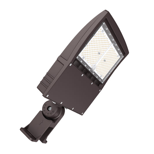 i9 5th GEN | LED Area Light | 100 Watt | 16000 Lumens | 5000K | 120V-277V | Yoke Mount | Bronze Housing | IP65 | UL & DLC Listed - Beyond LED Technology