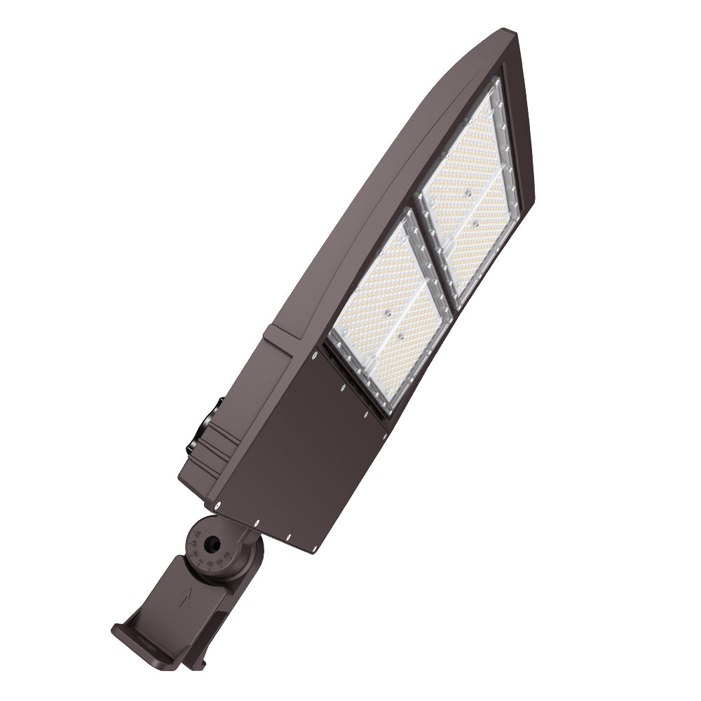 i9 5th GEN | LED Area Light | 300 Watt | 48000 Lumens | 5000K | 120V-277V | Yoke Mount | Bronze Housing | IP65 | UL & DLC Listed - Beyond LED Technology