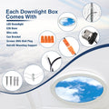 THE SKY DOWNLIGHT | 12 Inch Round | Pack of 4