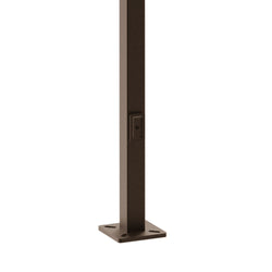 M45 | Square Steel Pole | 4"X4" | 25ft | Bronze Housing | W/Base Plate & J Bolt | 11 Guage | ETL Listed - Beyond LED Technology